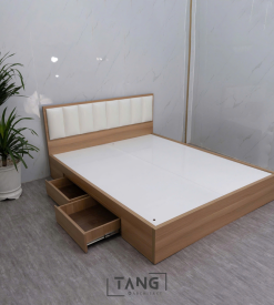 Giường ngủ ngăn kéo MDF TA008