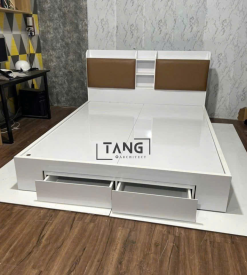 Giường ngủ ngăn kéo MDF TA027