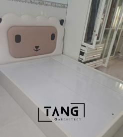Giường MDF bọc nệm TA032