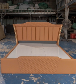 Giường MDF bọc nệm TA041