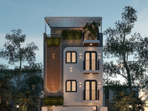 Thiết kế thi công nhà phố ở quận 8
