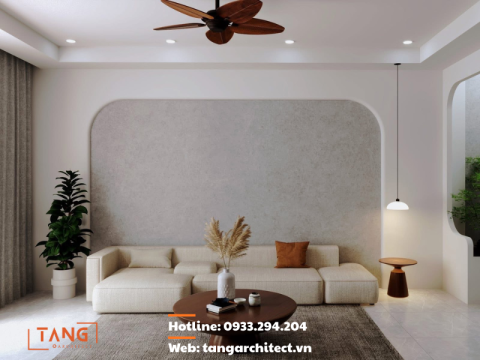 Thiết kế nội thất mộc mạc tone tối trung niên hiện đại sang trọng - Tạng Architect